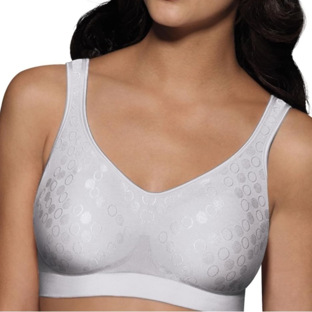 NWT Bali Women's Comfort Revolution Wireless Bra, Full-Coverage Wirefree bra